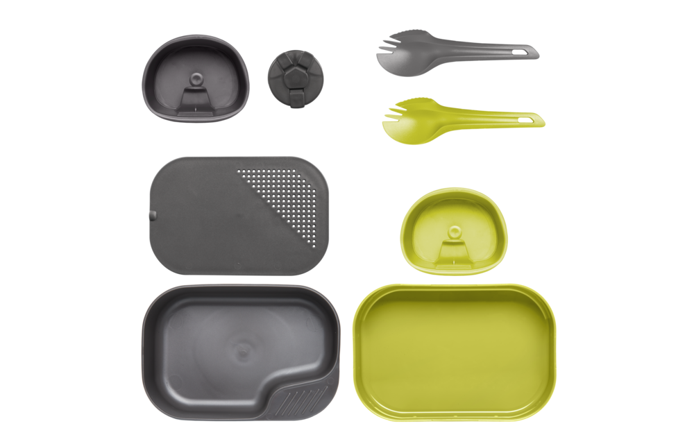 CAMP-A-BOX Duo Complete (Lime / Dark Grey A)