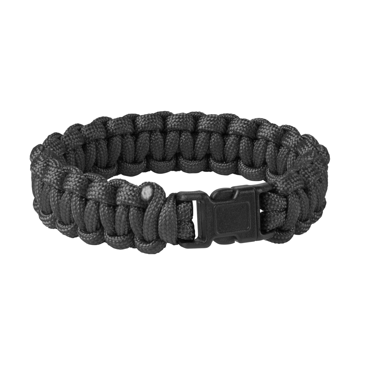 Survival Paracord Bracelet (Black)