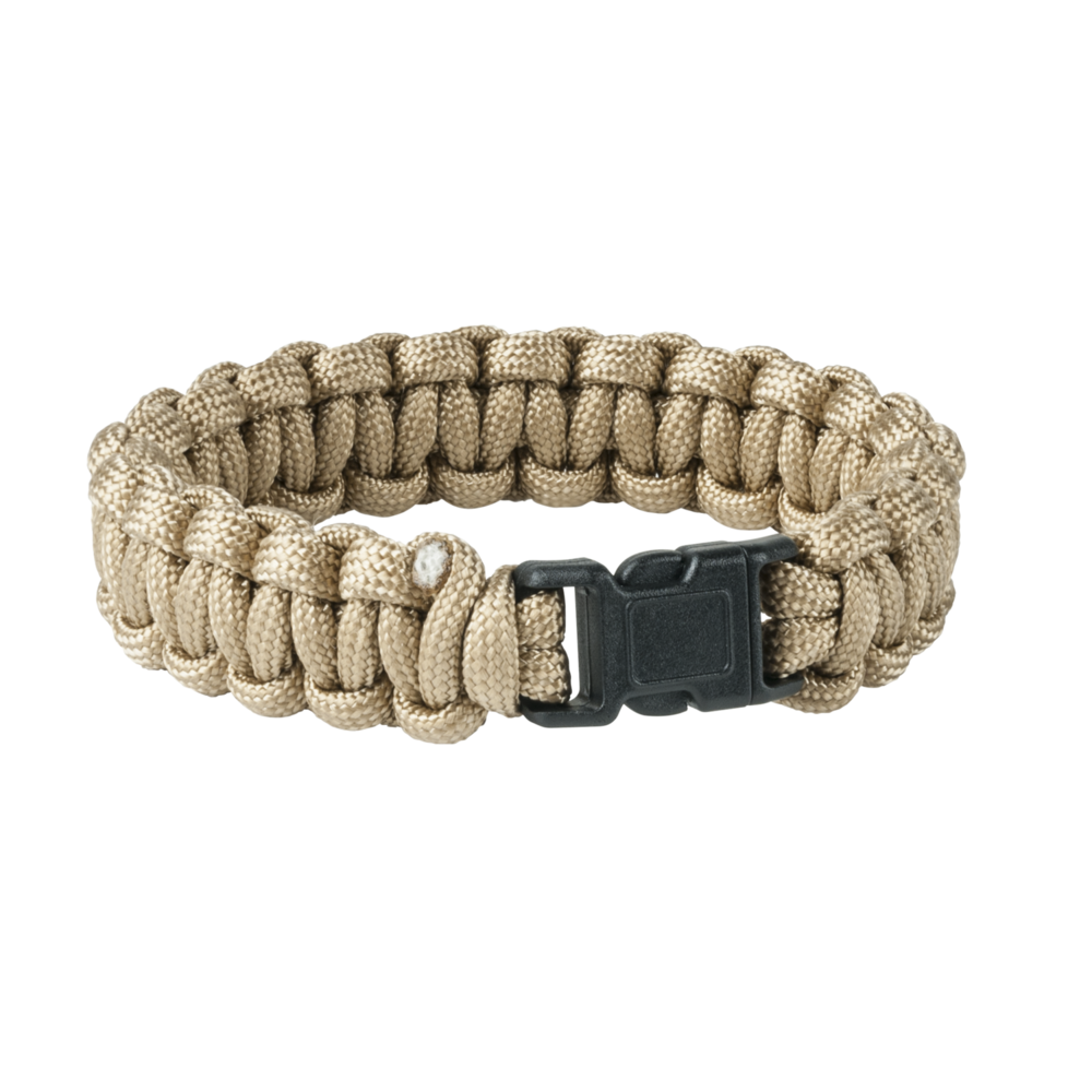 Survival Paracord Bracelet (Coyote)