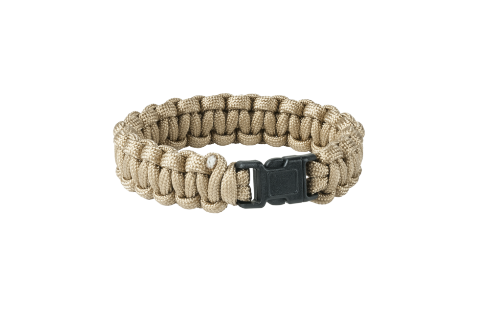 Survival Paracord Bracelet (Coyote)