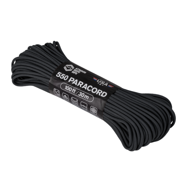 550 Paracord 30m (Black)