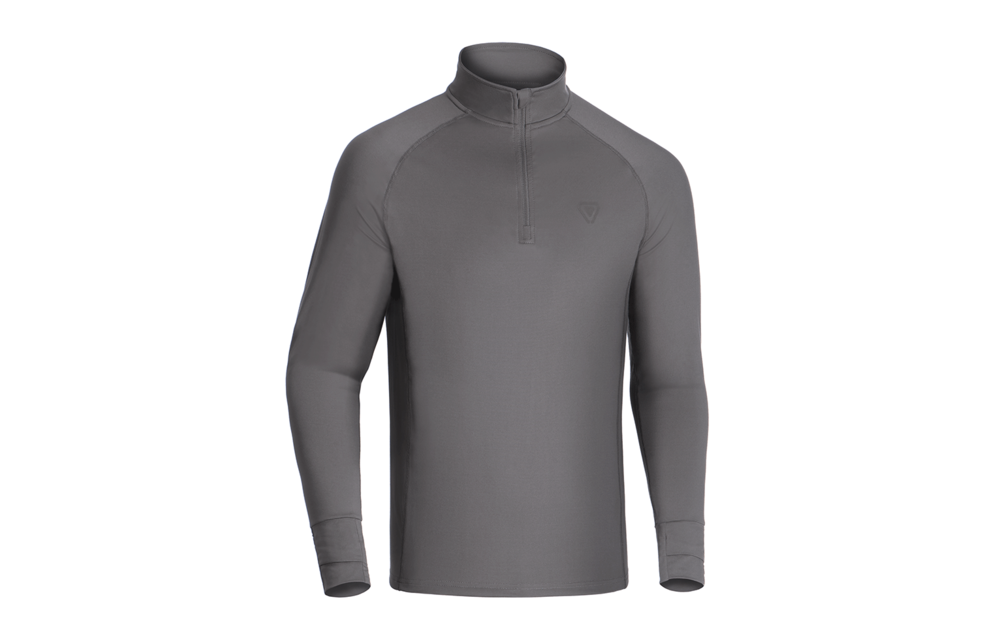T.O.R.D. Long Sleeve Zip T-Shirt (Wolf Grey)