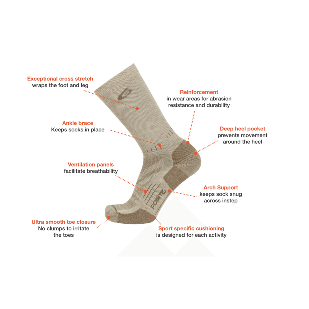 Defender Heavy Mid-Calf (Black)