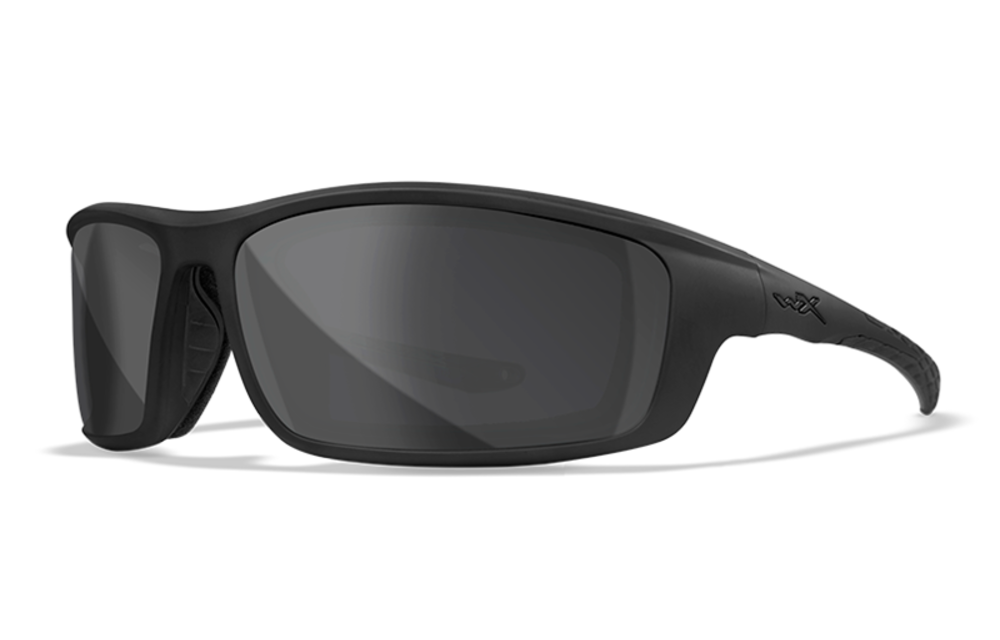 Grid Smoke Grey (Matte Black Frame)