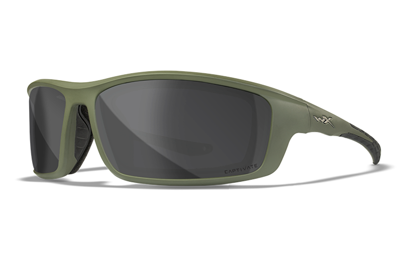 Grid Captivate Polarized Grey (Matte Utility Green)