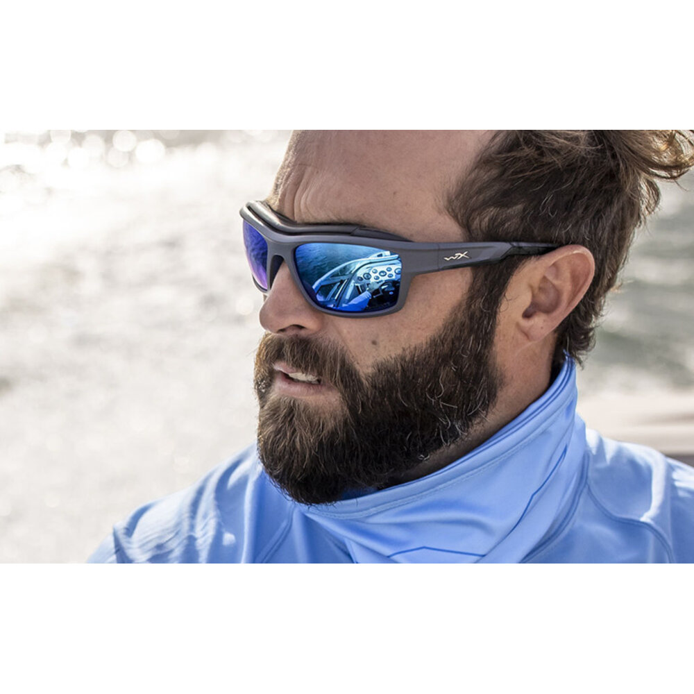 Ozone Captivate PolarizedBlue Mirror (Matte Grey Frame)