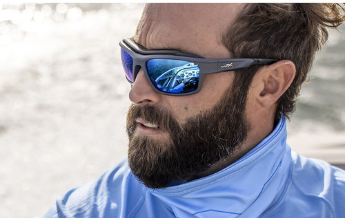 Ozone Captivate PolarizedBlue Mirror (Matte Grey Frame)