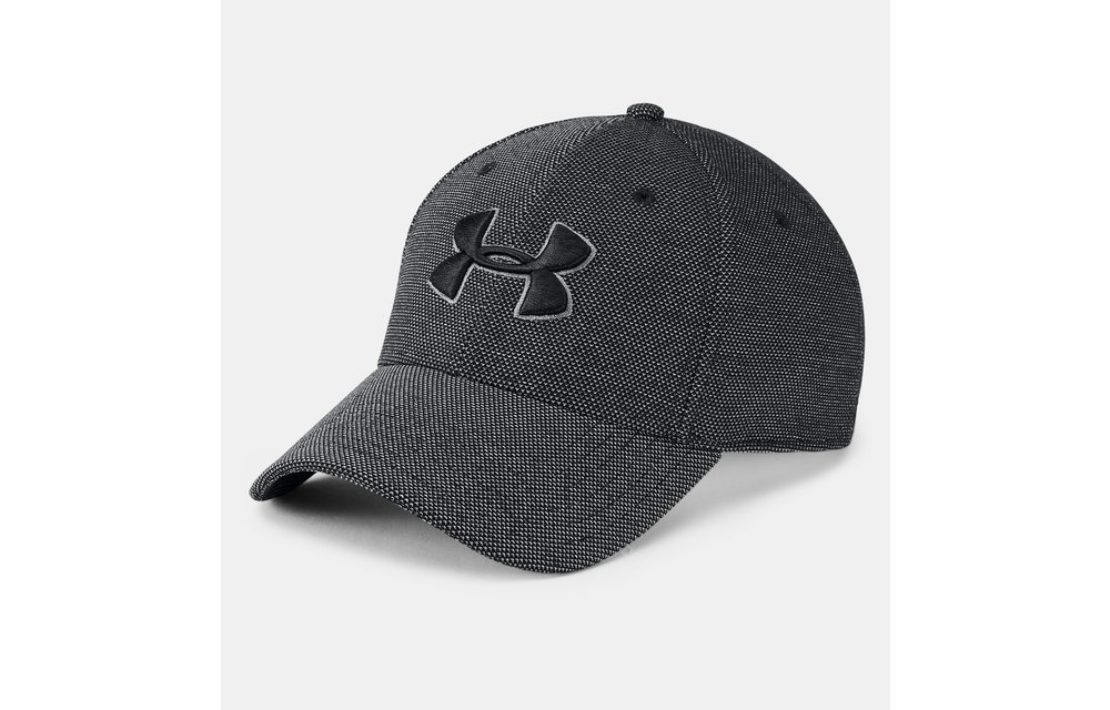 UA Heathered Blitzing 3.0 Cap (Black)