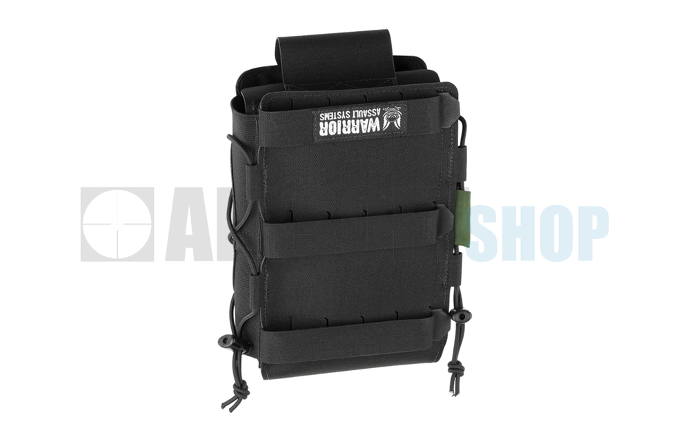 Laser Cut Large Horizontal Individual First Aid Kit Pouch (Black)