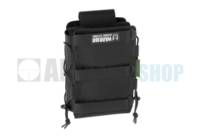 Laser Cut Large Horizontal Individual First Aid Kit Pouch (Black)