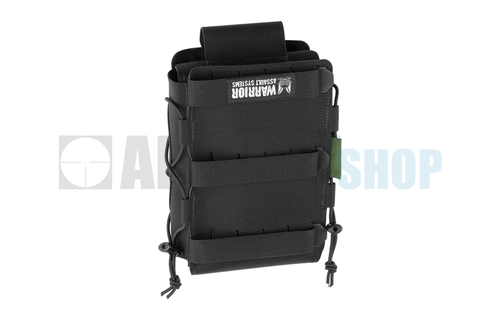 Laser Cut Large Horizontal Individual First Aid Kit Pouch (Black)