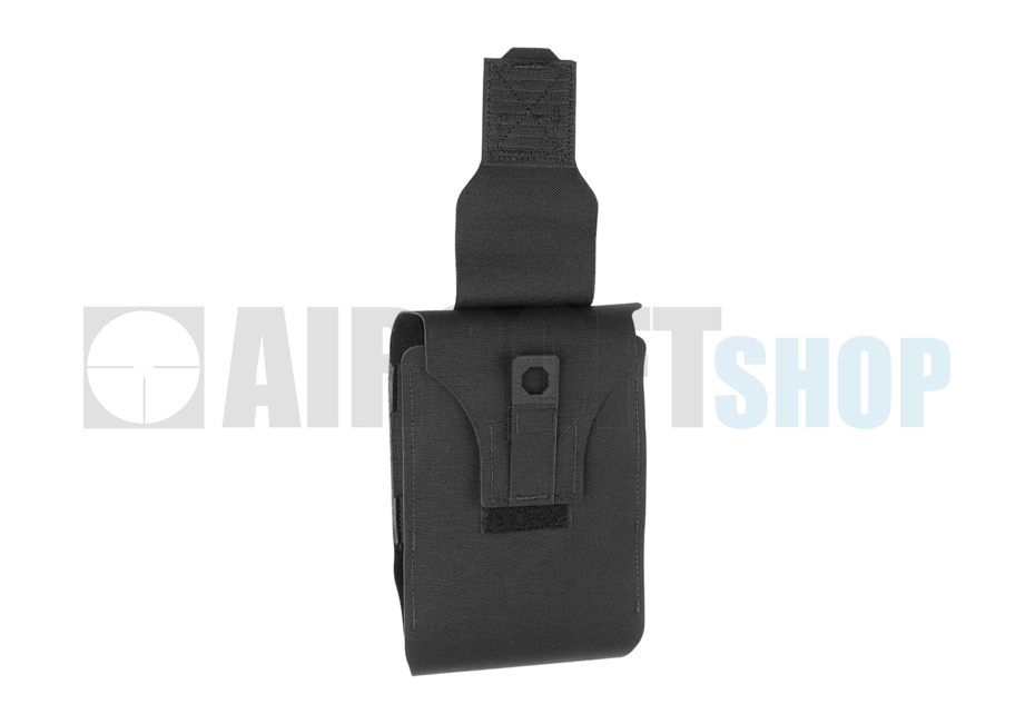 Laser Cut Large Horizontal Individual First Aid Kit Pouch (Black)