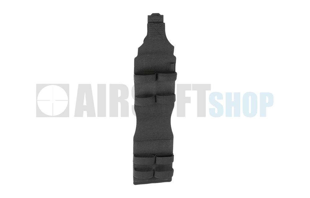 Laser Cut Large Horizontal Individual First Aid Kit Pouch (Black)