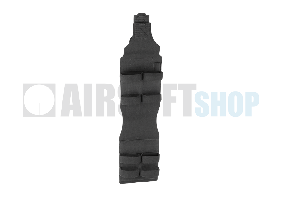 Laser Cut Large Horizontal Individual First Aid Kit Pouch (Black)