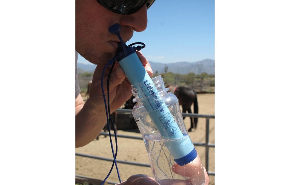 Personal Water Filter (Blue)