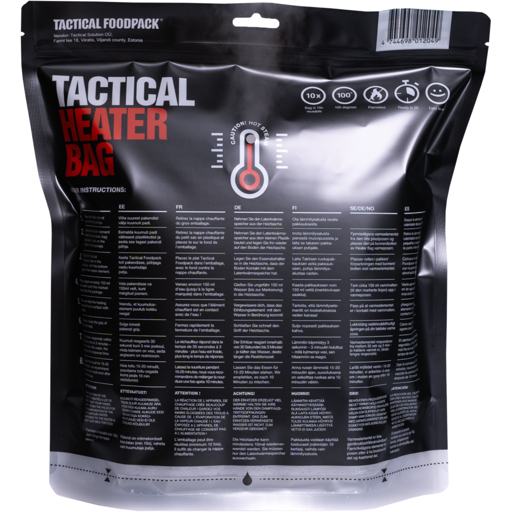 Tactical Heater Bag with Element
