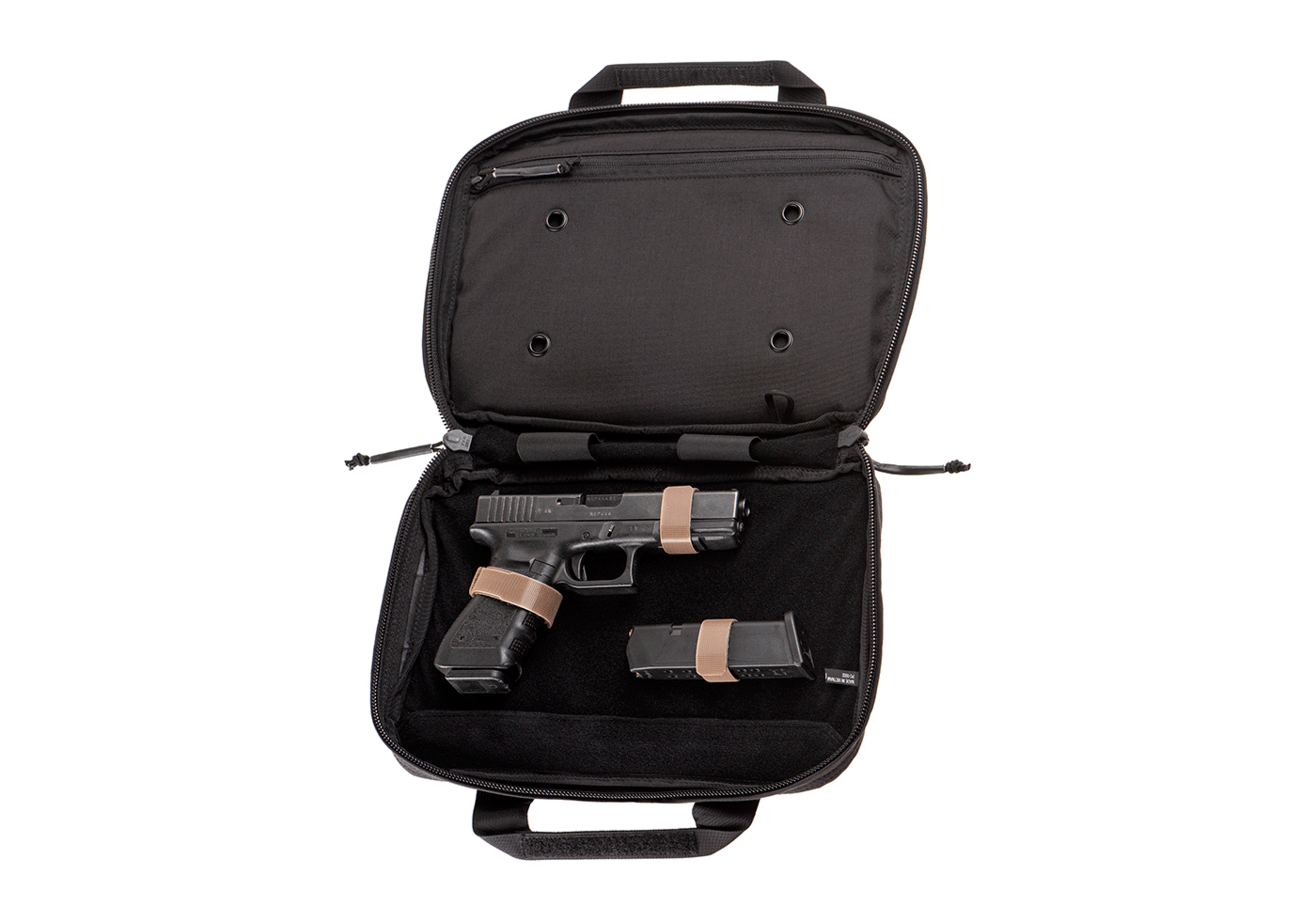 Single Pistol Case (Black)
