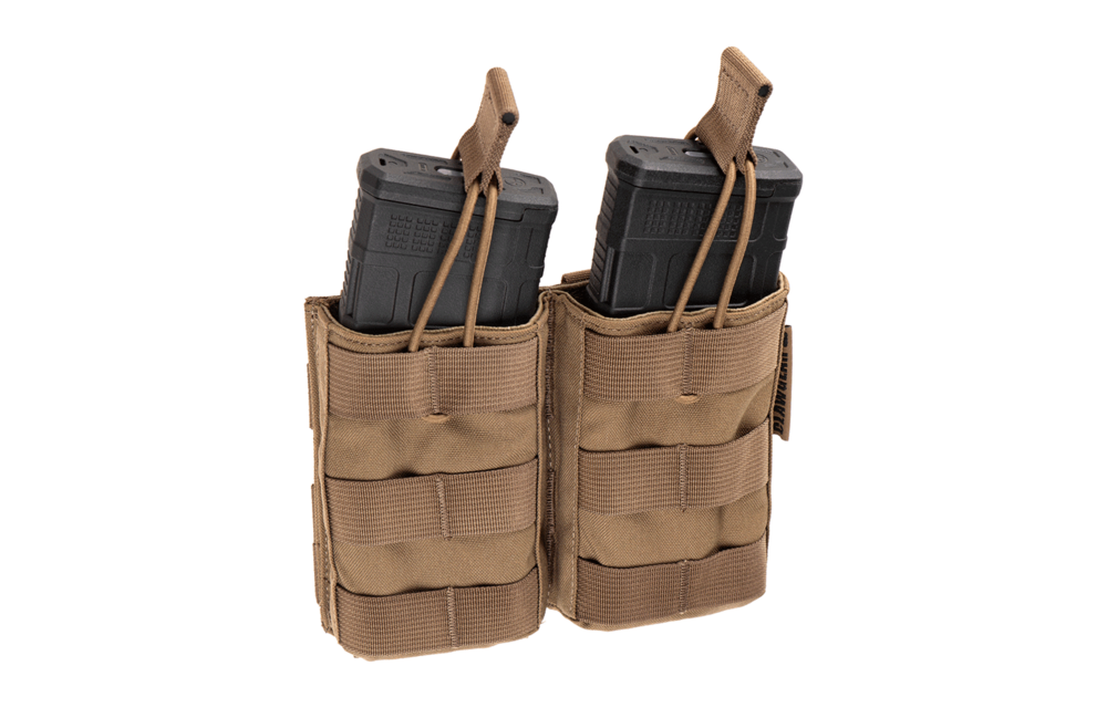 5.56mm Open Double Mag Pouch Core (Coyote)