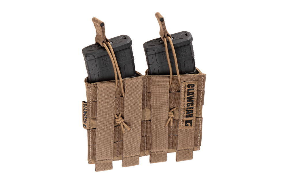 5.56mm Open Double Mag Pouch Core (Coyote)