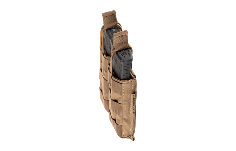 5.56mm Open Double Mag Pouch Core (Coyote)
