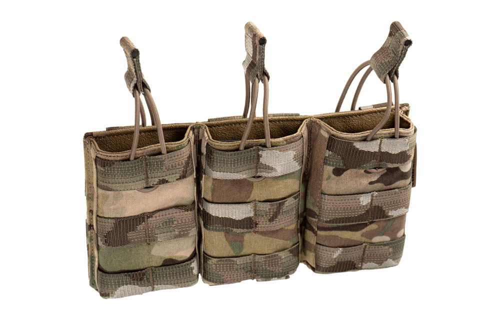 5.56mm Open Triple Mag Pouch Core (Multicam)