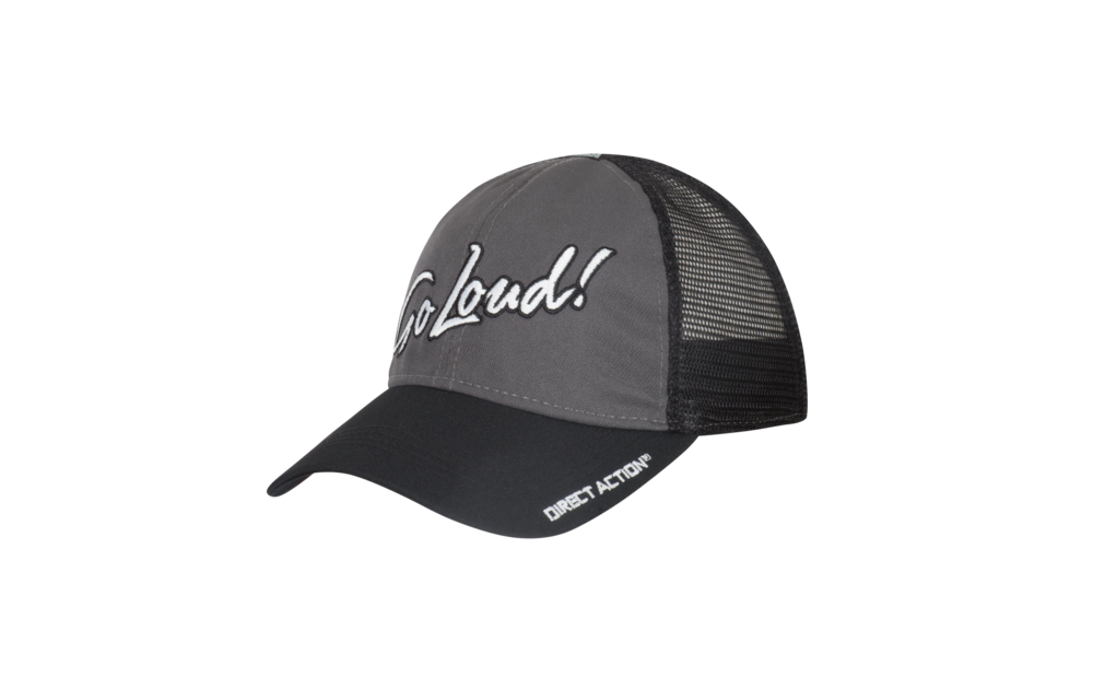 Go Loud Wall Tag Feed Cap (Charcoal/Black)