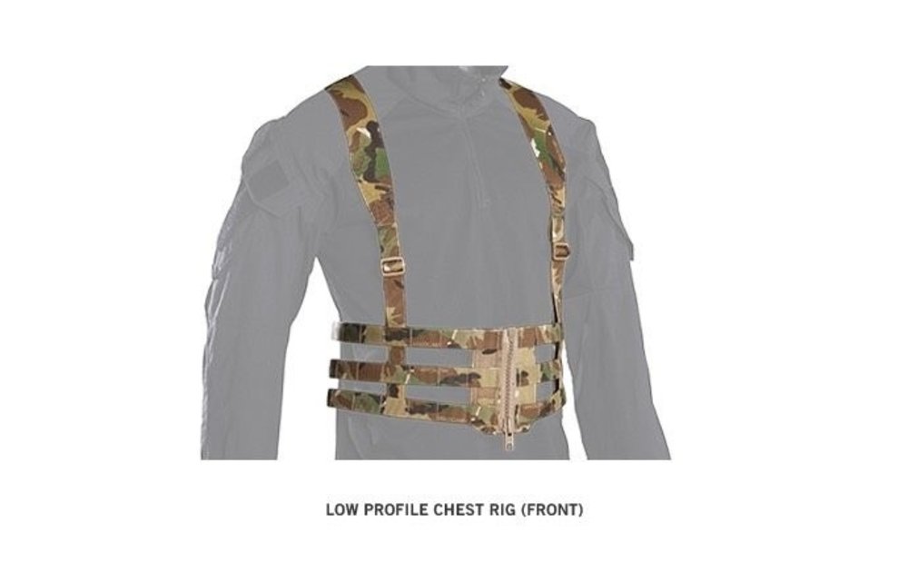 Low Profile Chest Rig (Multicam)
