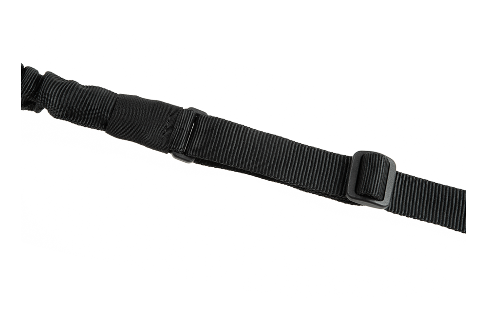 One Point Elastic Support Sling Snap Hook (Black)