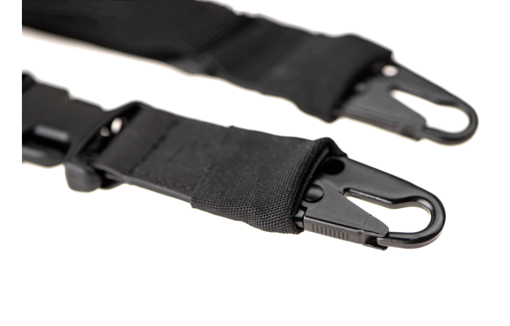 Sniper Rifle Sling Padded Snap Hook (Black)