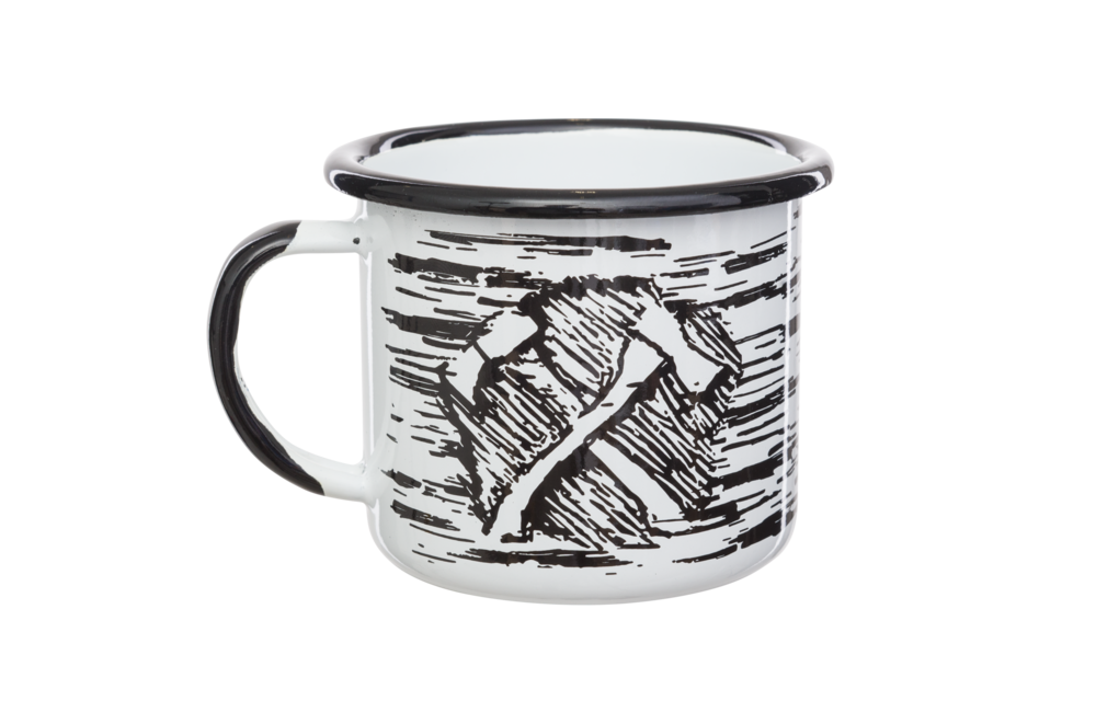 Axe Enamel Mug 0,35L