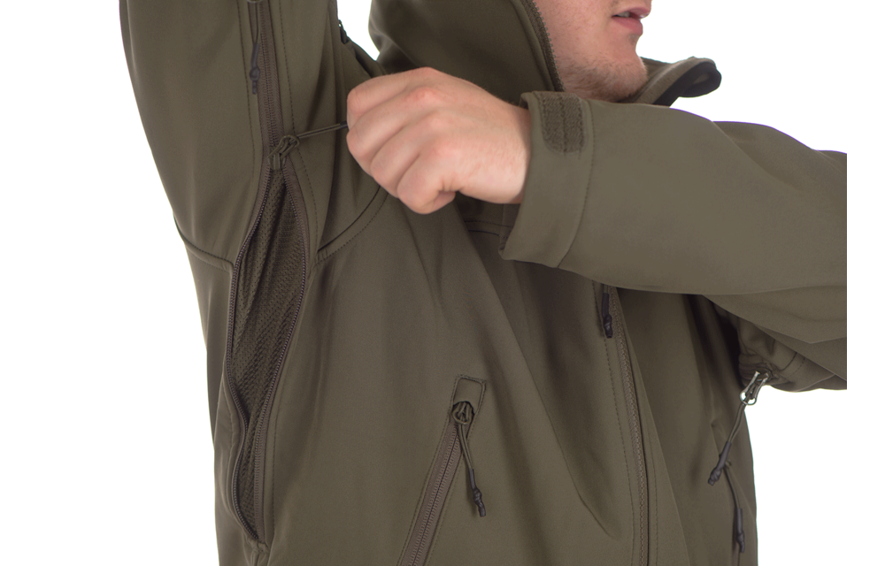 T.O.R.D. Softshell Hoody AR (Ranger Green)