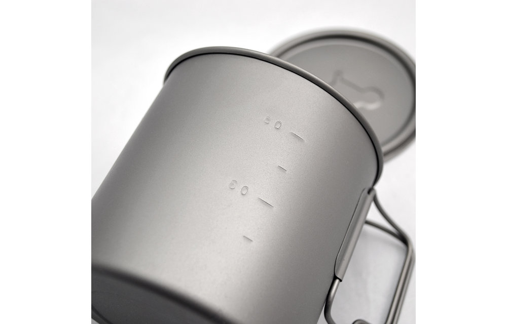 Titanium Ultralight Mug With Lid (650ml)