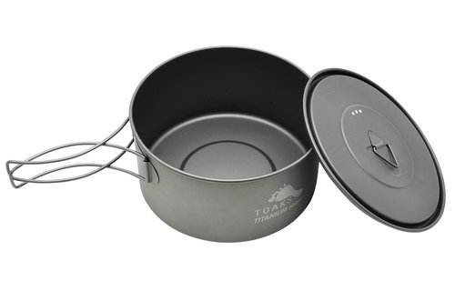 Titanium Pot  With Lid (900ml)