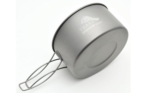 Titanium Pot  With Lid (900ml)