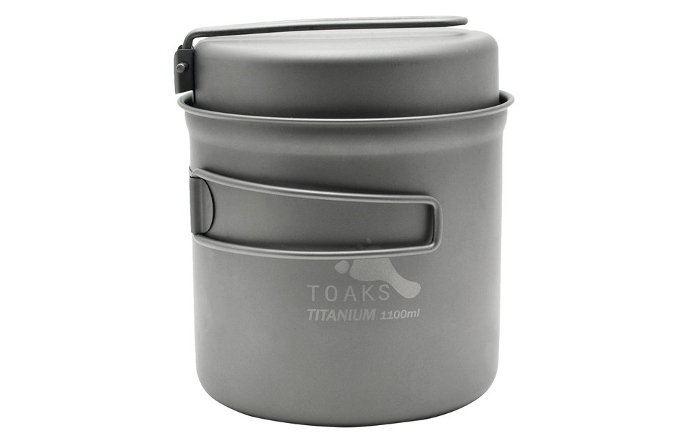 Titanium Pot With Pan (1100ml)