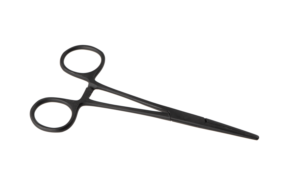 Clamp Straight 14cm (Black)