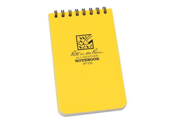 All Weather Notebook No. 135 (Yellow)
