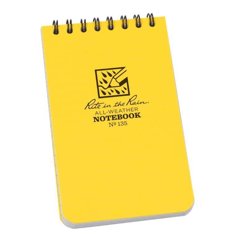 All Weather Notebook No. 135 (Yellow)