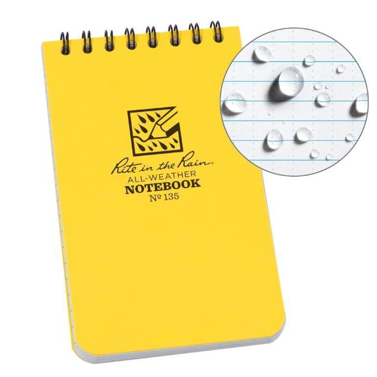 All Weather Notebook No. 135 (Yellow)