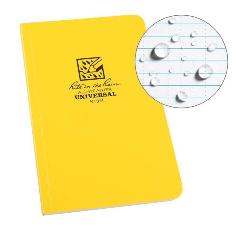 All Weather Notebook No. 374 (Yellow)