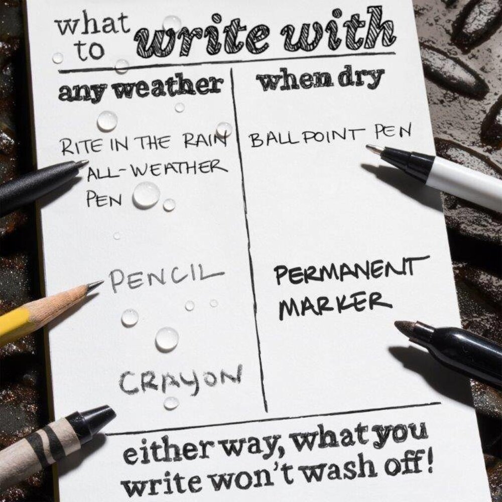 All Weather Notebook No. 374 (Yellow)