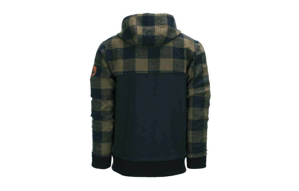 Lumbershell Jacket (Cotton + Softshell) (Olive/Black)