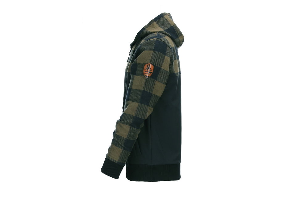 Lumbershell Jacket (Cotton + Softshell) (Olive/Black)