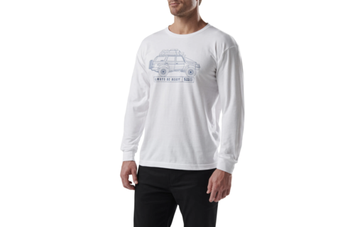Offroad Dreaming Long Sleeve T-Shirt (White)