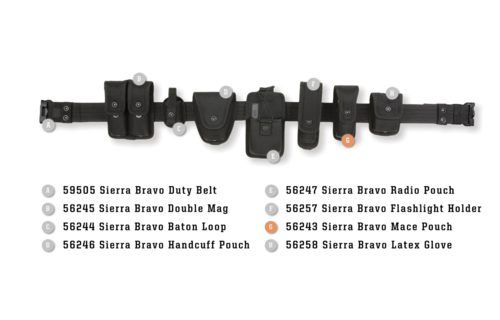 Sierra Bravo Mace Pouch (Black)