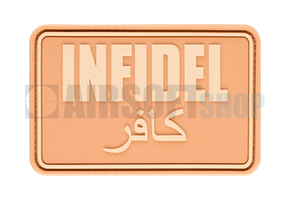 Infidel Large Rubber Patch (Desert)