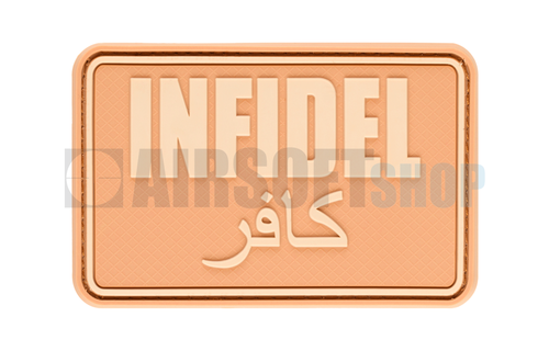 Infidel Large Rubber Patch (Desert)