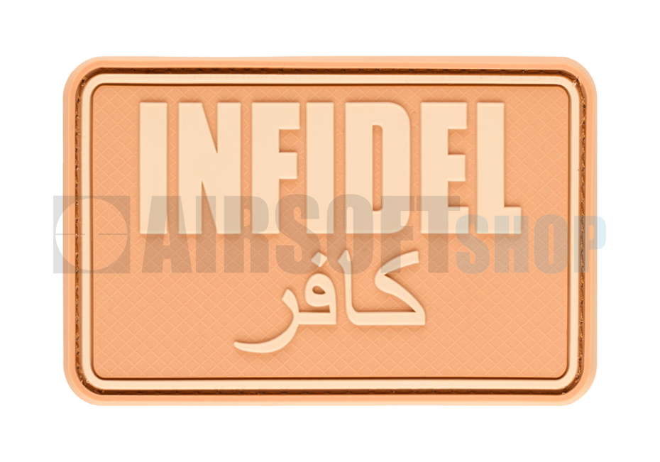 Infidel Large Rubber Patch (Desert)