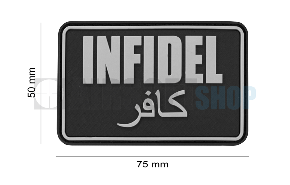 Infidel Large Rubber Patch (SWAT)