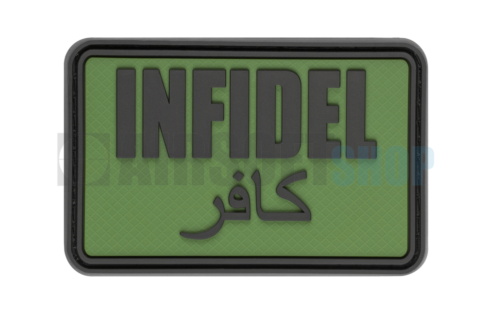 Infidel Large Rubber Patch (Forest)